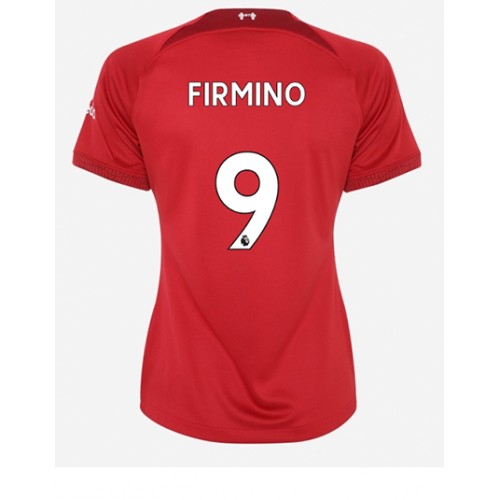 Dres Liverpool Roberto Firmino #9 Domaci za Žensko 2022-23 Kratak Rukav